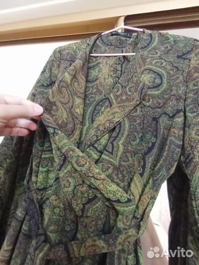 Халат с запахом