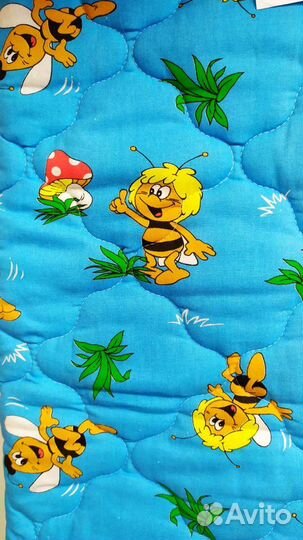 Одеяло детское в кроватку 118*118 см