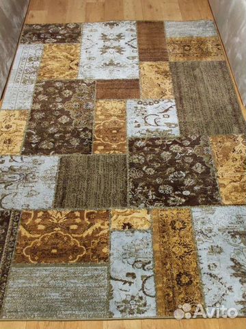 Элитный шерстяной ковёр после хим.чистки