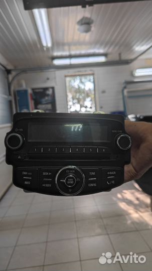 Штатная магнитола chevrolet cruze