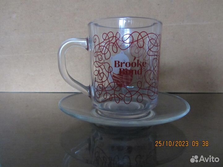 Кружка с блюдечком, 200мл