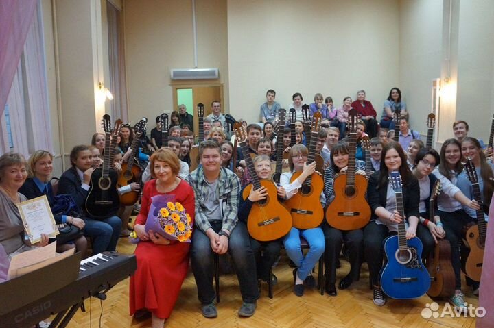 Уроки игры на гитаре / классическая / акустическая