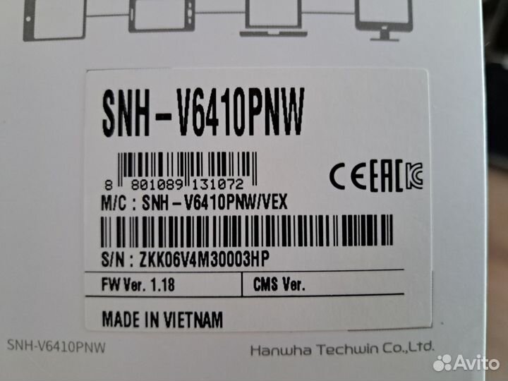 Видеоняня Wisenet SmartCam