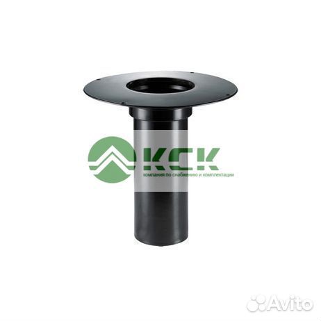 Надставной элемент с фланцем и уплот кольцом