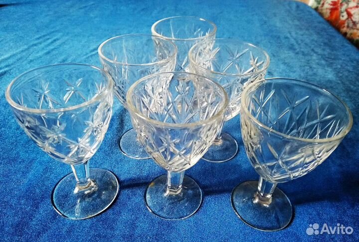Посуда из хрусталя разная