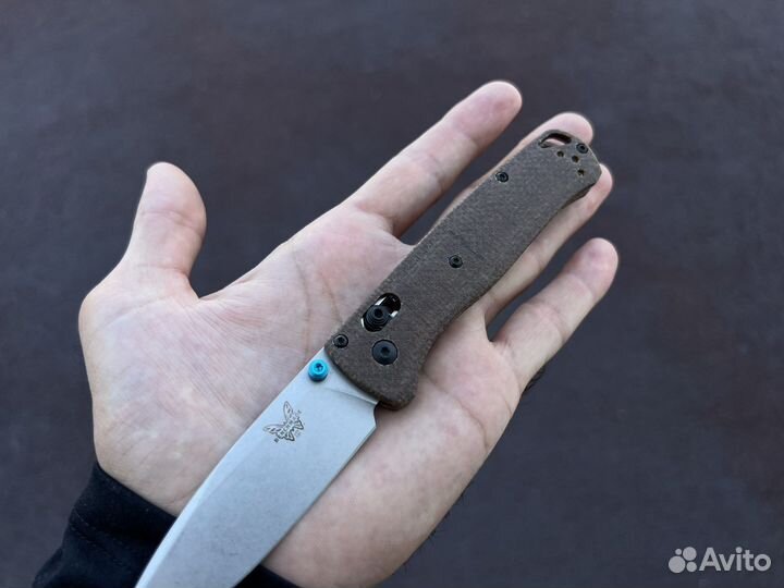 Нож benchmade bugout micarta