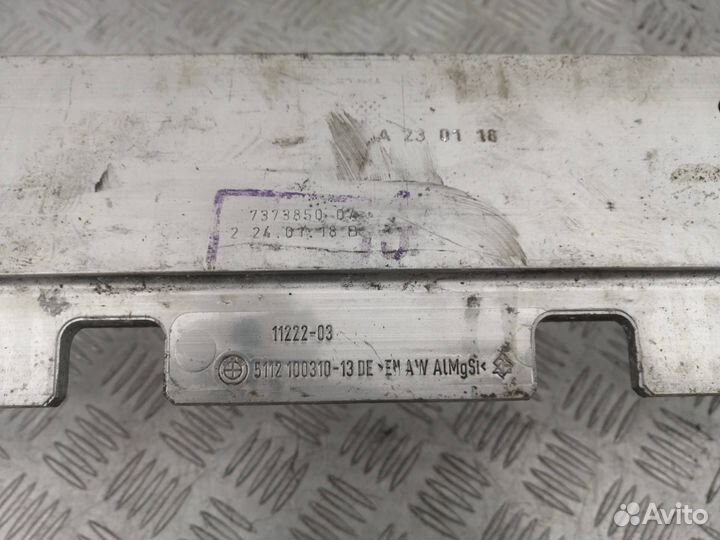 Усилитель бампера заднего, BMW 5 G30/G31 2019