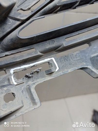 Заглушка решетка противотуманной фары правая