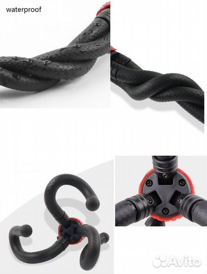 Штатив трипод настольный, с гибкими ножками