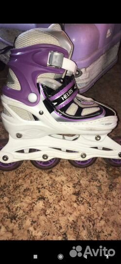 Ролики детские для девочек (хелеос)