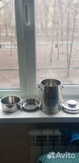 Термос для еды с контейнерами