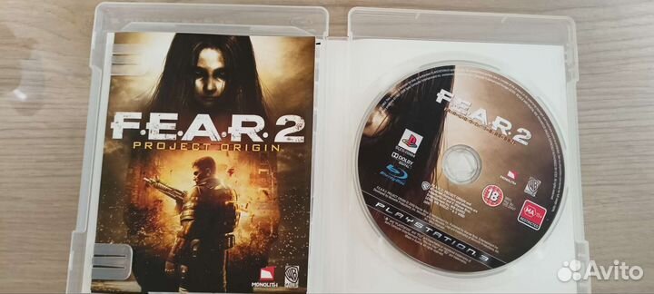 Диск на ps3 Fear 2