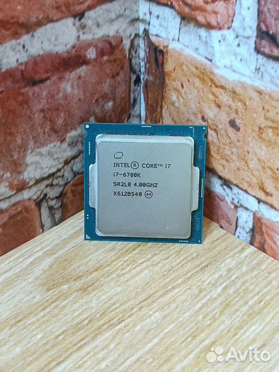 Процессор Intel Core i7 6700k
