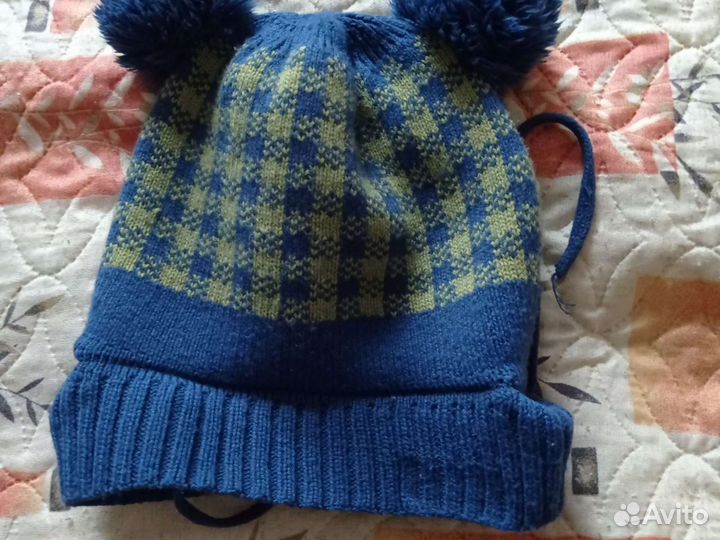 Шапка для мальчика демисезон/зима