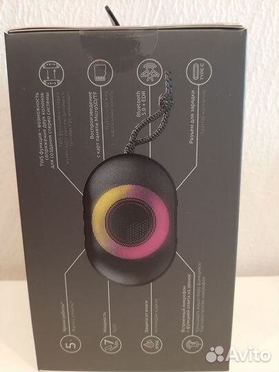 Портативная колонка Bluetooth Fiero FR120