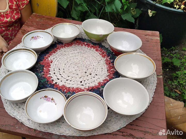 Набор столовой посуды для дачи