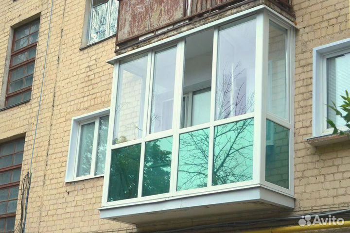 Остекление балконов