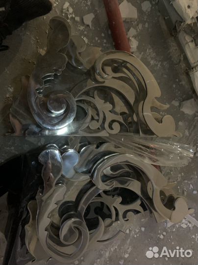 Дверные ручки металлические