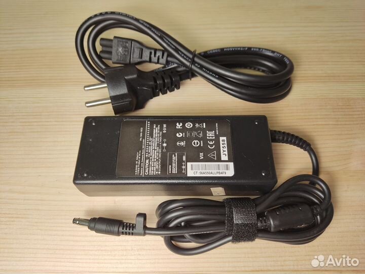 Блок питания ноутбука HP 19V, 4.74A, 4.8*1.7мм