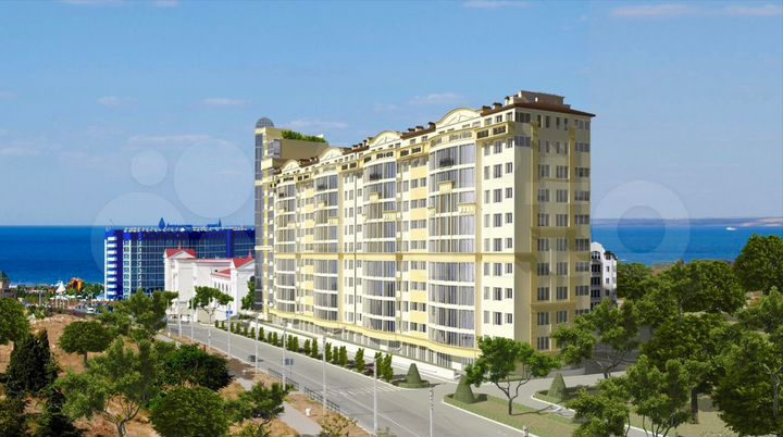 2-к. квартира, 65 м², 1/16 эт.