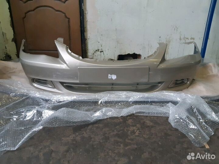 Бампер передний бежевый Hyundai Accent Тагаз