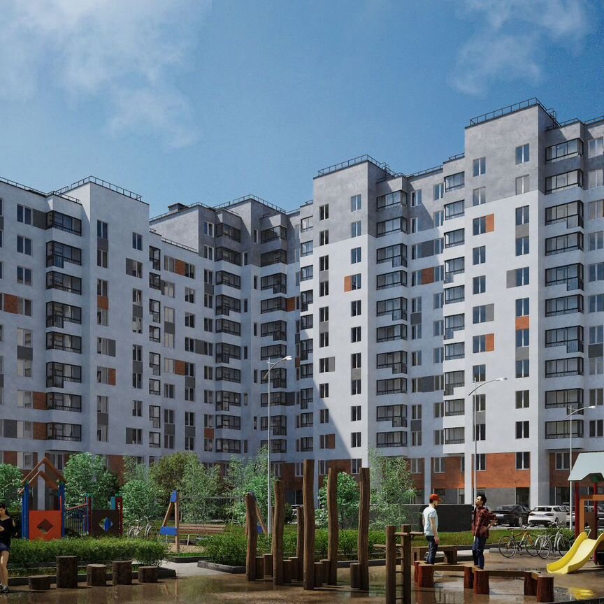 1-к. квартира, 43,7 м², 9/12 эт.