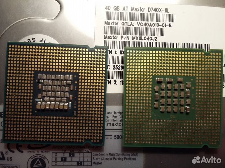 Процессоры Intel Pentium 4/Celeron/Core 2 Duo