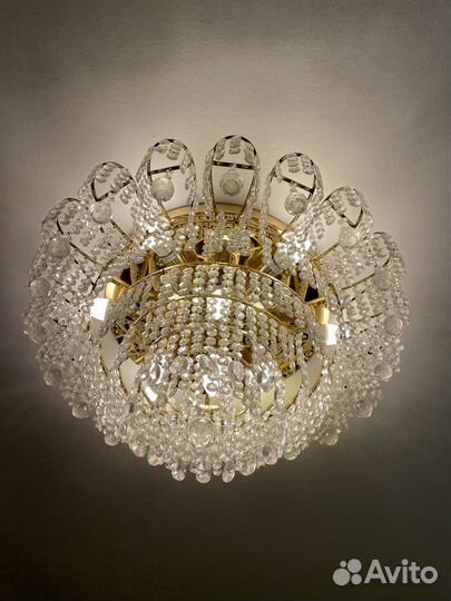 Люстра хрустальная