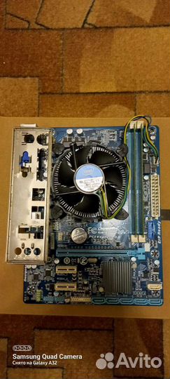 Материнская плата с процессором кулерi53470 8 gb