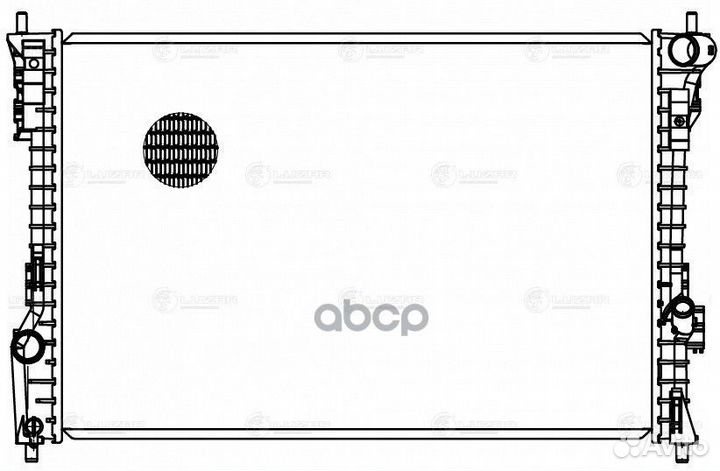 Радиатор ford explorer 3.5I 11- LRC 1088 luzar