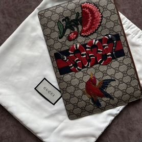 Сумка клатч gucci большой оригинал