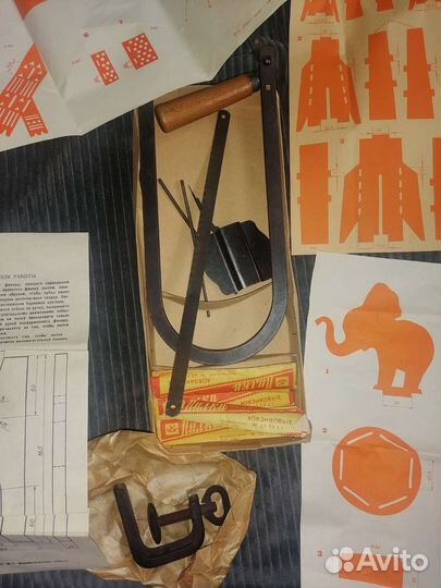 Игрушка набор инструментов для выпиливания