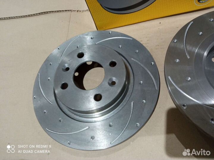 Тормозные диски атс 2414-05 рено логан 2шт