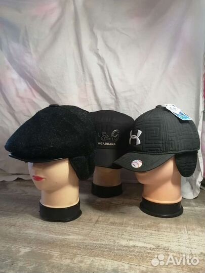 Кепка бейсболка мужская осень зима