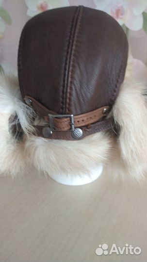 Шапка ушанка меховая