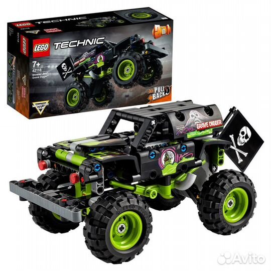 Lego 42118 Technic Monster Jam Grave Digger 4