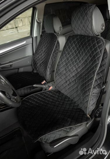 Накидки на сидения авто, велюр