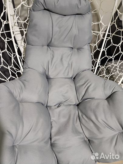 Подвесное кресло кокон из ротанга