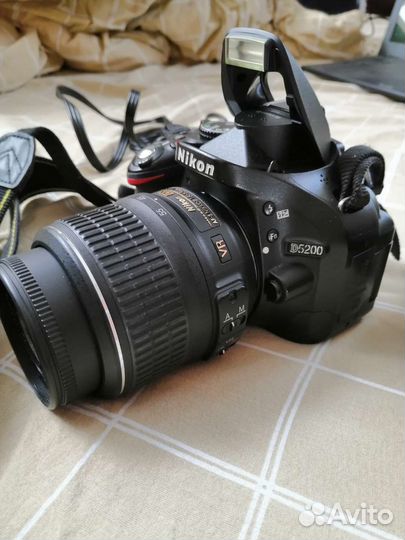 Зеркальный фотоаппарат nikon d5200+2объектива