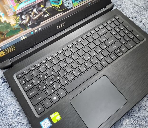 Игровой ноутбук Acer i3/GeForce MX130/8/ssd