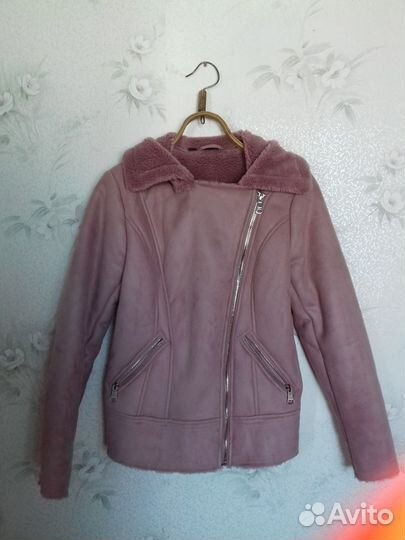 Дубленка-авиатор Bonprix