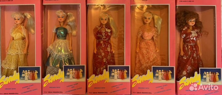 Коллекция винтажных кукол Sandy Сэнди Барби 90х