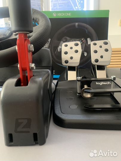 Игровой руль logitech g920 с ручником