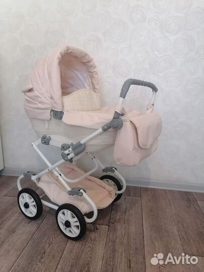 Коляска для кукол Gusio Синтия 2 в 1