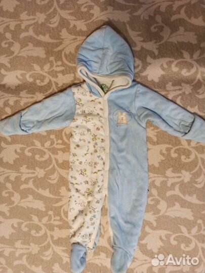 Комбинезон велюровый р. 74