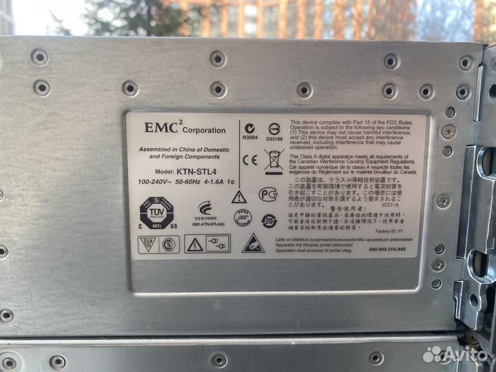 Дисковая полка EMC KTN-STL4