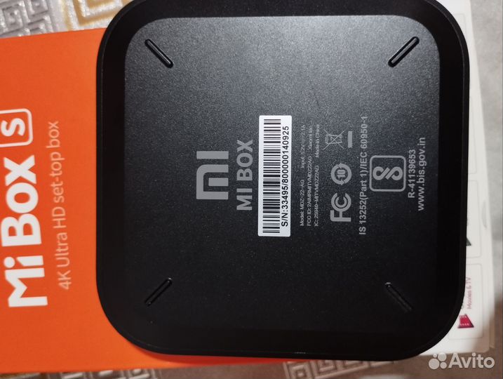 SMART tv приставка xiaomi mi box S