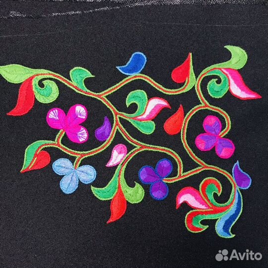 Детали,вышивка для национального хакасского платья