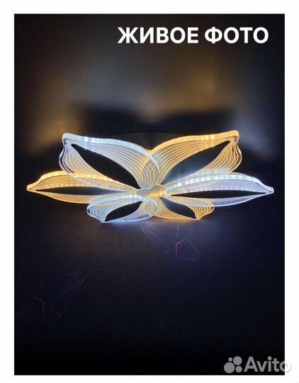 Люстра светодиодная светильник потолочный
