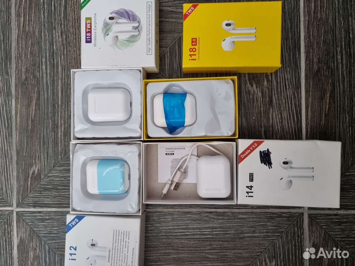 Беспроводные наушники tws i12,14